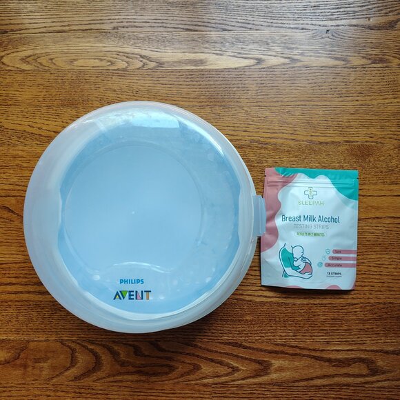 Avent microwave sterilizer for bottles and breastfeeding equipment - Picture 2 of 6